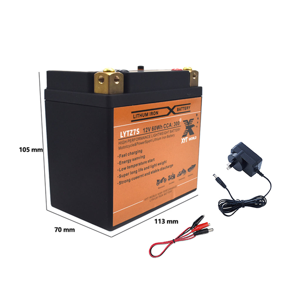 LYTZ7S Motorcyle Lithium Battery For Husqvarna FE 250 350 450 501 Honda KTM etc.