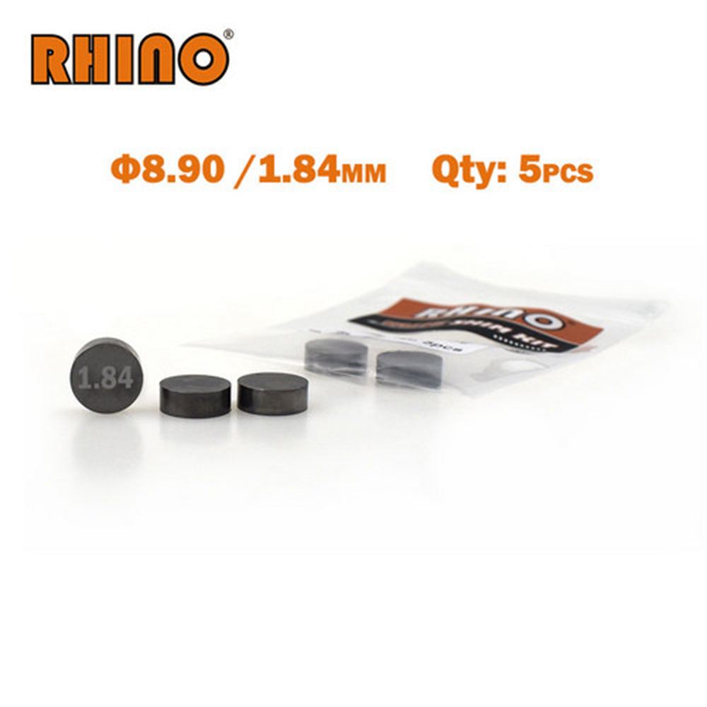 Rhino 5Pcs 8.90mm Valve Shim From 1.72-2.60mm For Ktm Husqvarna Husaberg Gas