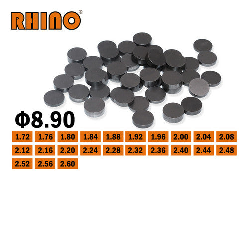 Rhino 5Pcs 8.90mm Valve Shim From 1.72-2.60mm For Ktm Husqvarna Husaberg Gas