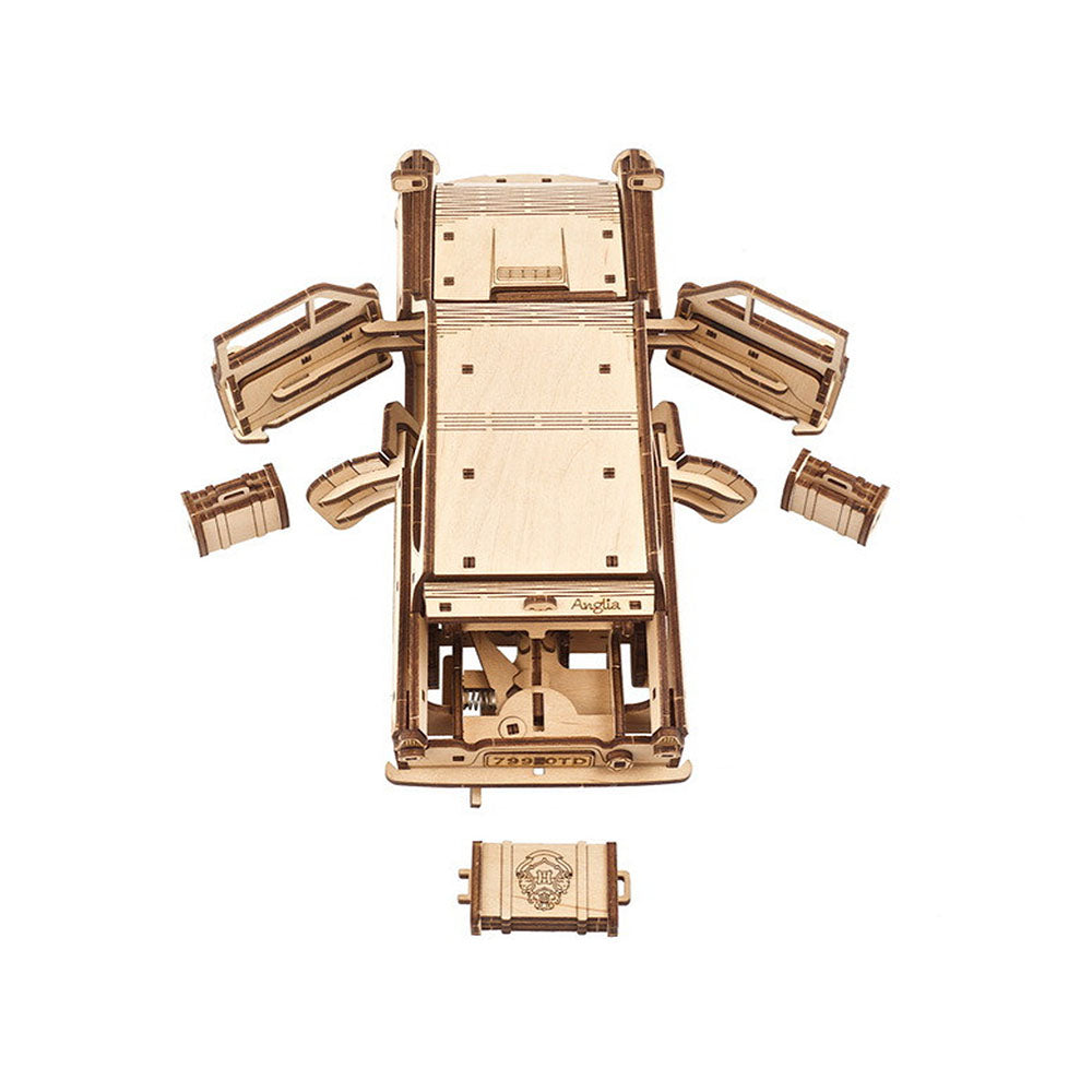 Ukraine Made UGears Harry Potter Flying Ford Anglia Wooden Mechanical Model Kit