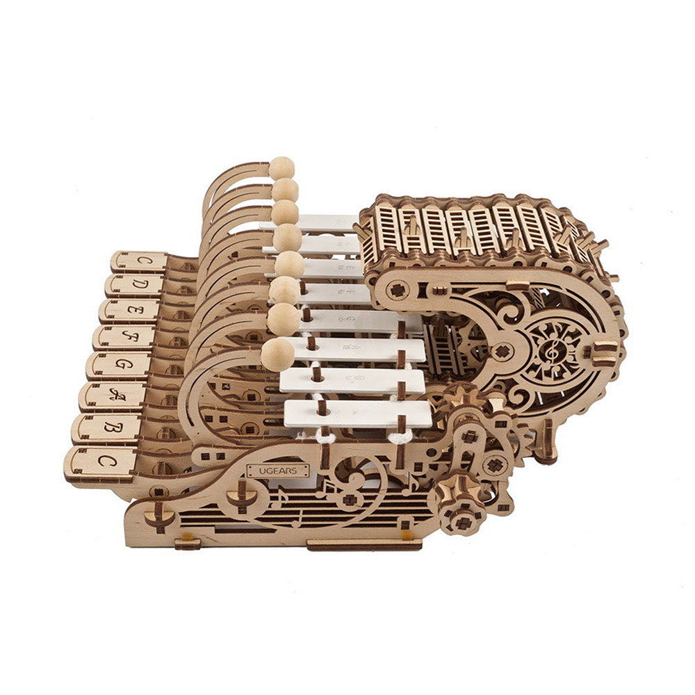 Ukraine Made UGears Mechanical Celesta Musical Instrument Wooden 3D Puzzles Kit