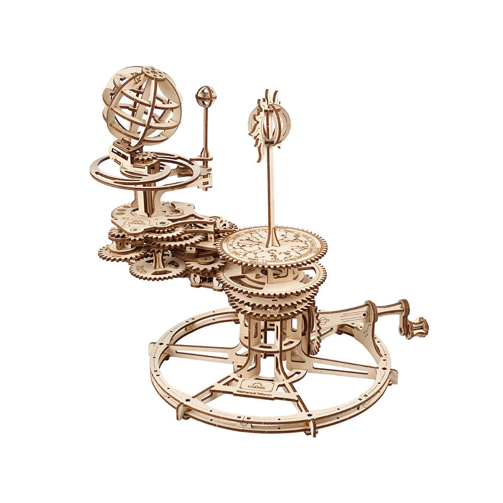 Made in Ukraine UGears Mechanical Tellurion Wooden Mechanical DIY Model Kit