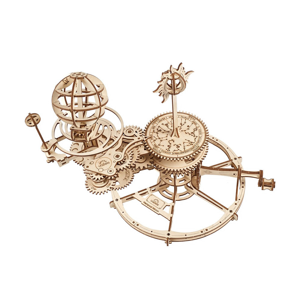 Made in Ukraine UGears Mechanical Tellurion Wooden Mechanical DIY Model Kit