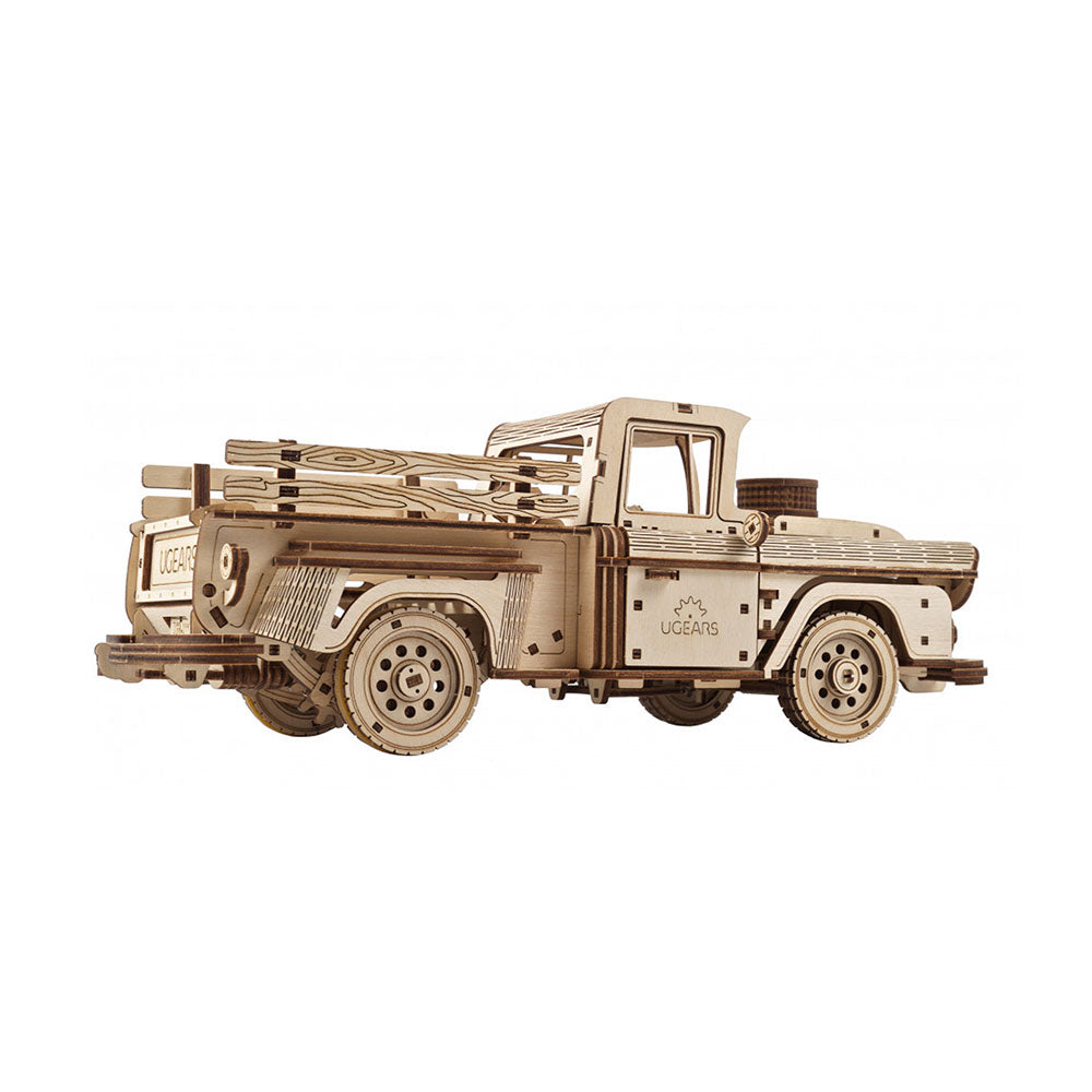 Made in Ukraine UGears Wooden 3D Puzzles Pickup Lumberjack Truck Model Kit