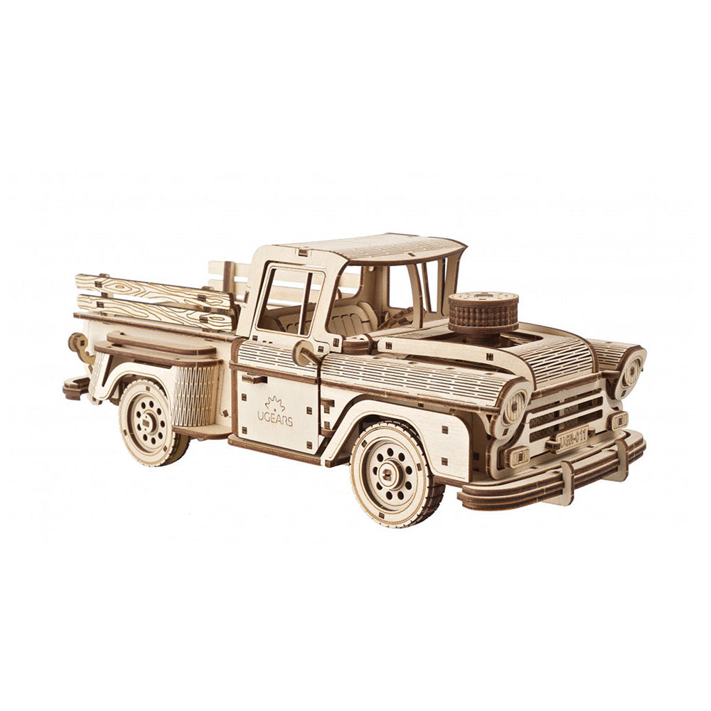Made in Ukraine UGears Wooden 3D Puzzles Pickup Lumberjack Truck Model Kit