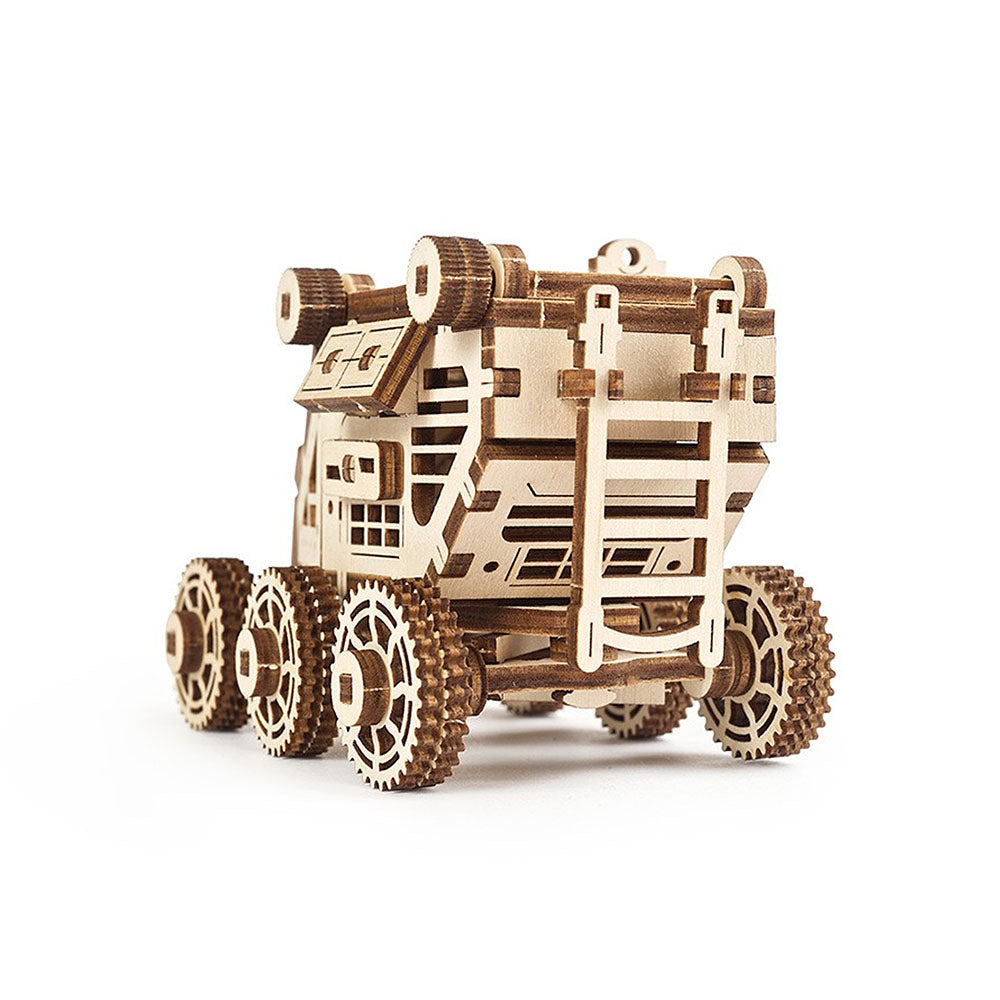 Made in Ukraine UGears Wooden Self Propelled 3D Mechanical Model Kit Mars Buggy