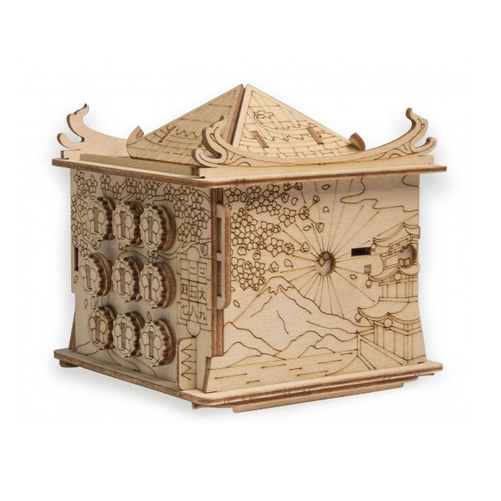 Escapewelt House Of The Dragon Stock Received Wooden 3D Puzzle Model Kit