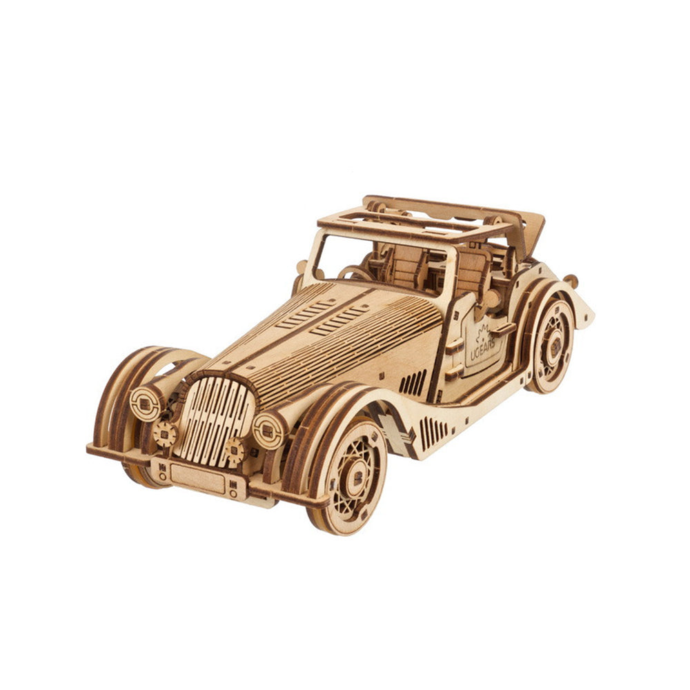 Ugears Sports Car Rapid Mouse Mechanical 3D Wooden Puzzle 226pcs DIY Model Kit