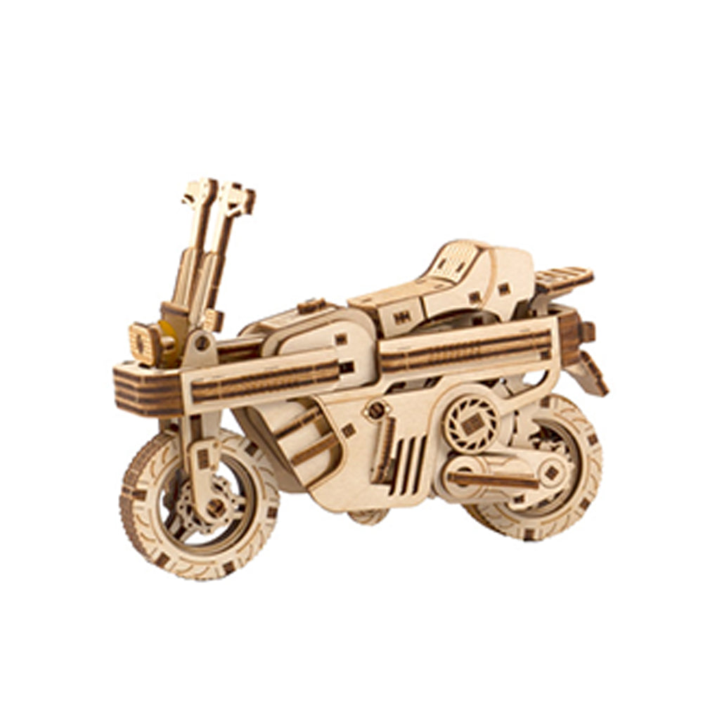 Ukraine Made Ugears Moto Compact Folding Scooter Wooden Construction Model Kit