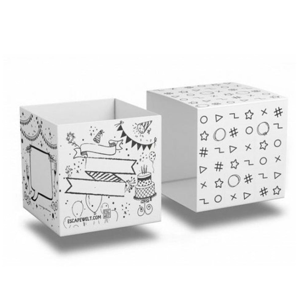 Escapewelt Secrete Box Puzzle 3D Present Wrapping Model
