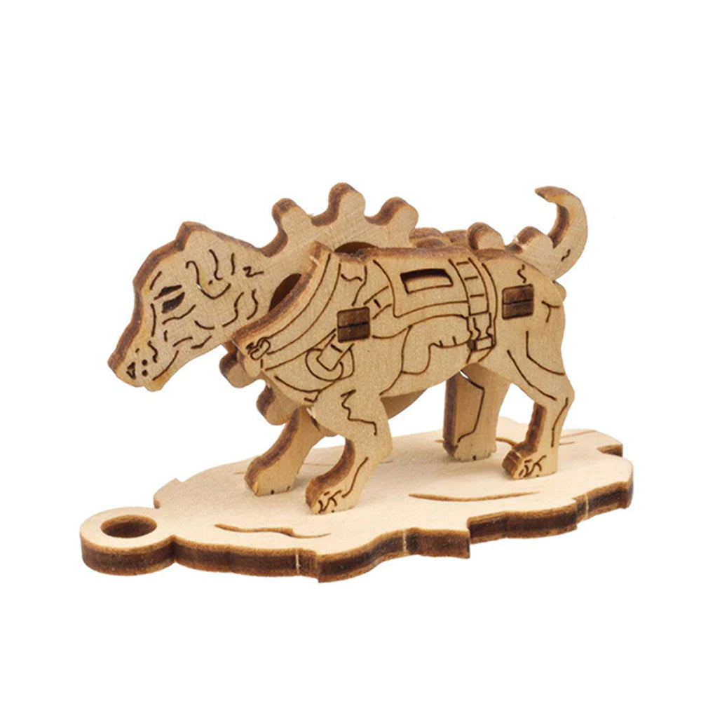 Ukraine Made Ugears U-Fidgets Bravery Wooden Mechanical 3D Puzzle DIY Kit