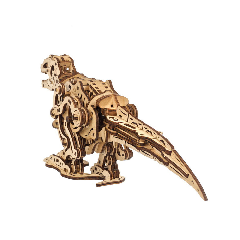 Ukraine Made Ugears Tyrannosaurus Tex Wooden Mechanical Puzzle DIY Model Kit