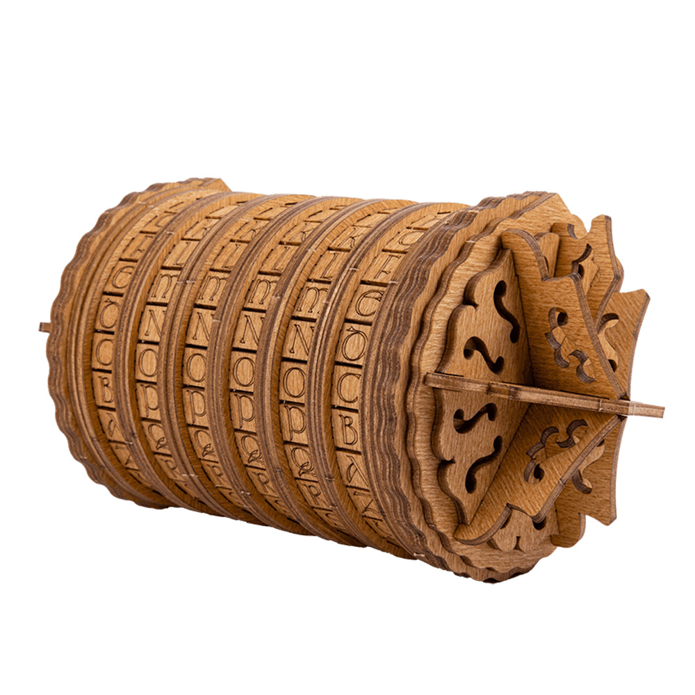 Escapewelt Cryptex Code Box Wooden Puzzle Model Toy Kit