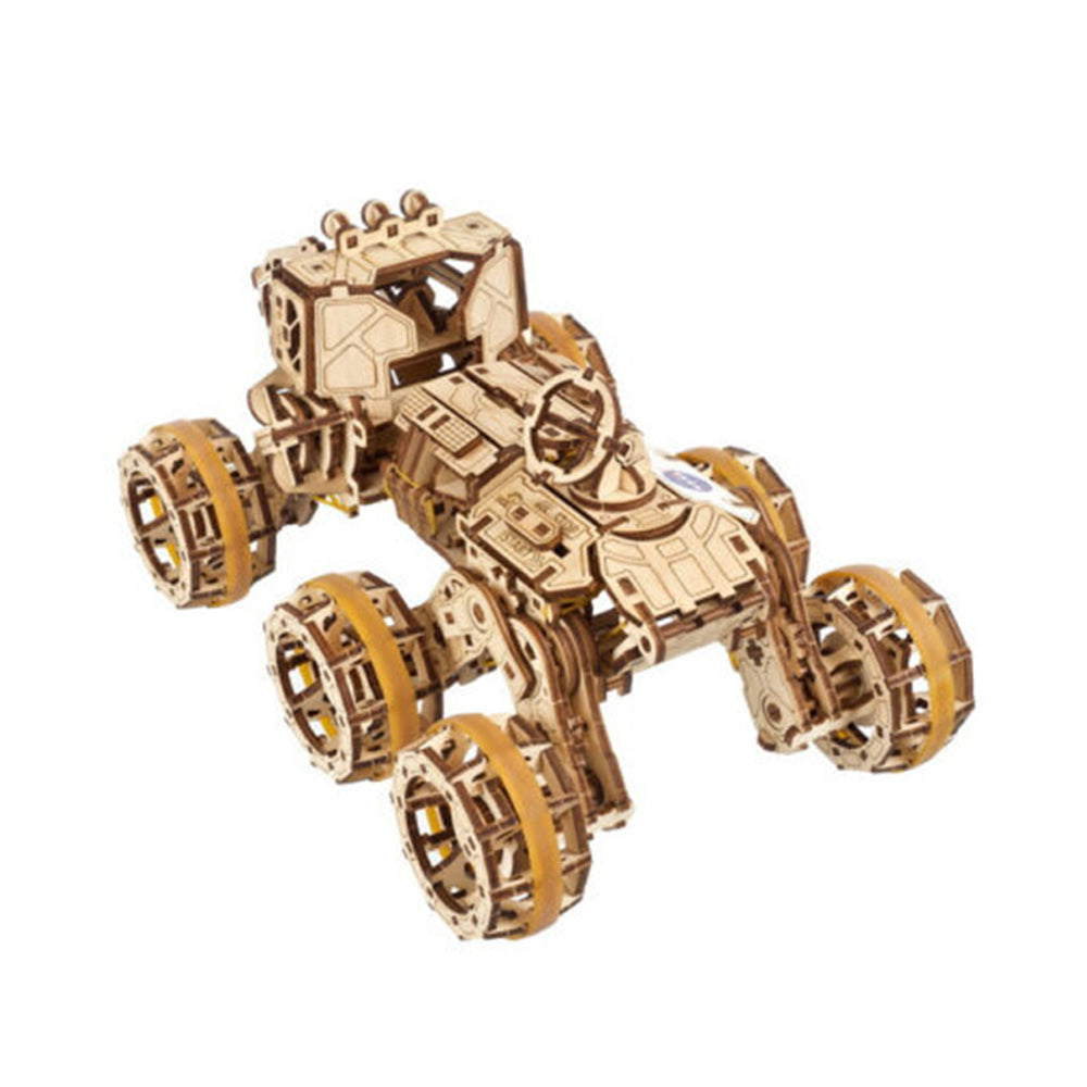 Ukraine Made Ugears Manned Mars Rover 3D Mechanical Wooden Model Kit