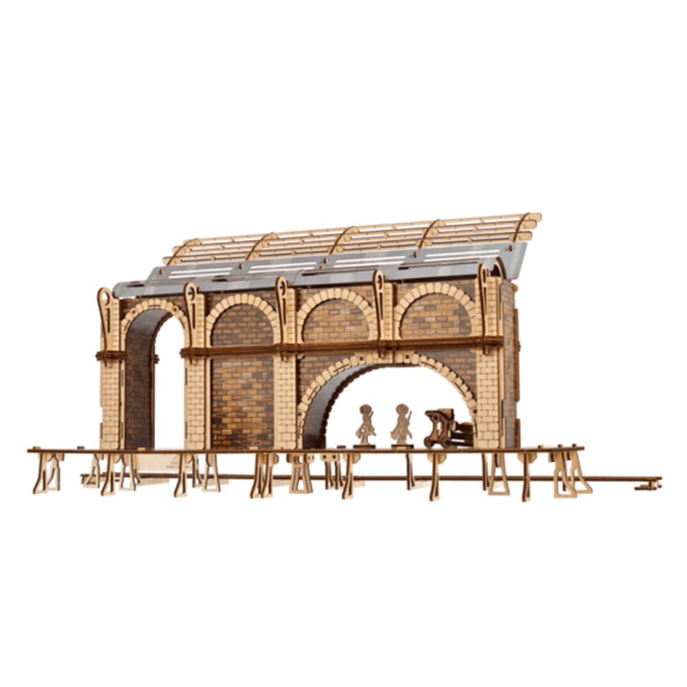 Ukraine Made Ugears Harry Potter Platform 9 3/4 Mechanical Wooden 3D Model Kit