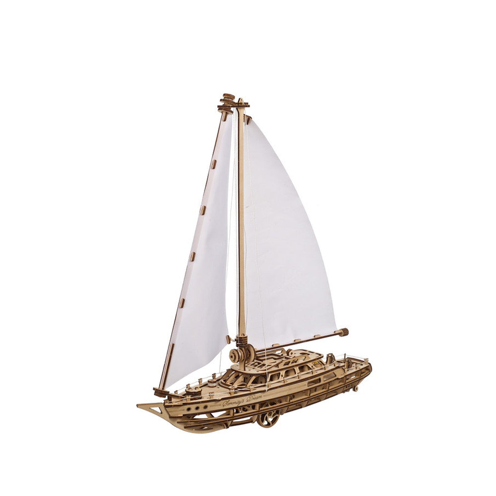 Ukraine Made Ugears Serenity's Dream Yacht Wooden 3D Puzzle Model Kit