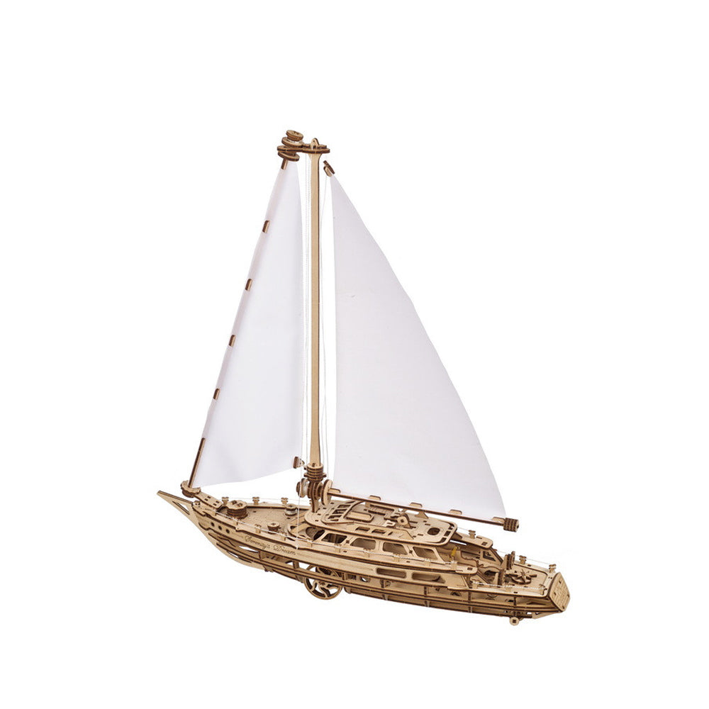 Ukraine Made Ugears Serenity's Dream Yacht Wooden 3D Puzzle Model Kit