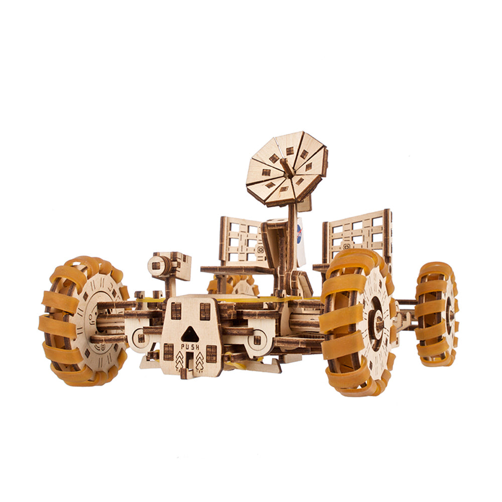 Ukraine Made Ugears NASA Lunar Rover Wooden Mechanical Puzzle Model Kit