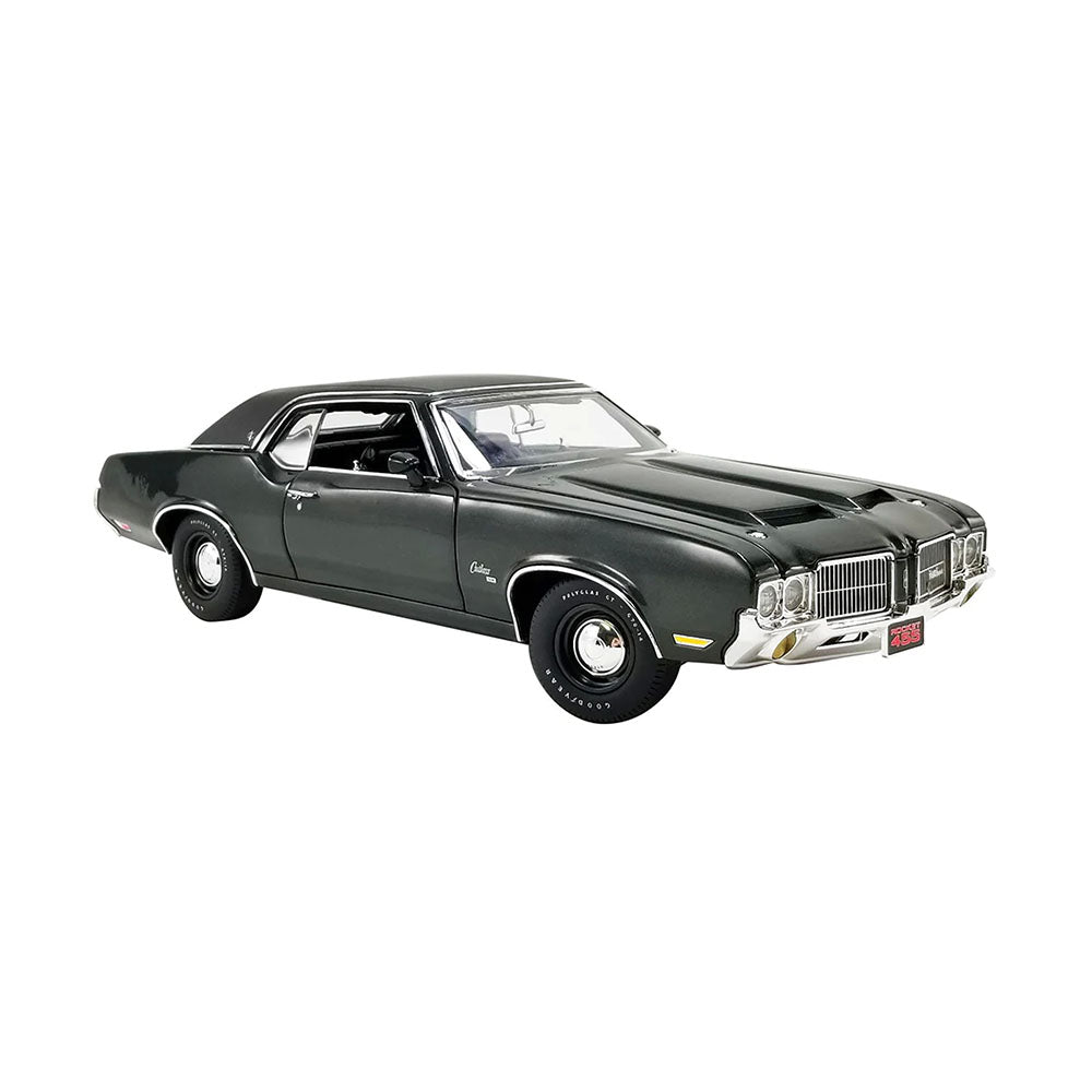 Acme 1:18 Scale Green 1971 Oldsmobile Cutlass SX Rocket 455 Diecast Car Model