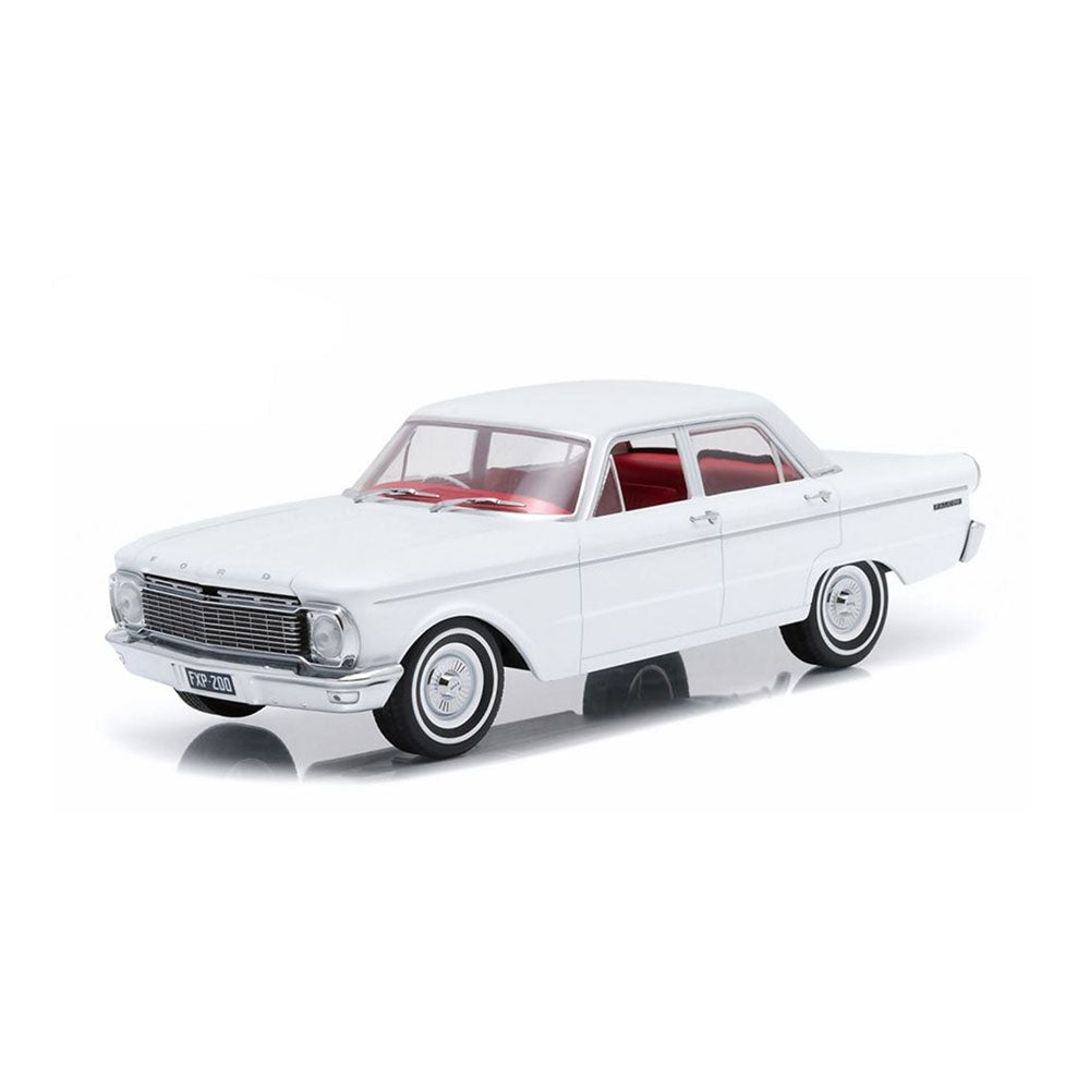 DDA 1:18 Scale 1965 Ford XP Falcon Sedan White Sealed Body Diecast Model Toy
