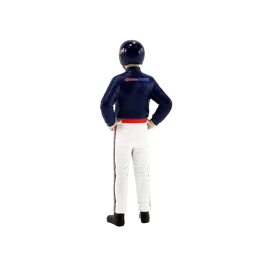 DDA 1:18 Scale U100 Allan Moffat Driver Figure Blue White Diorama Model Toy