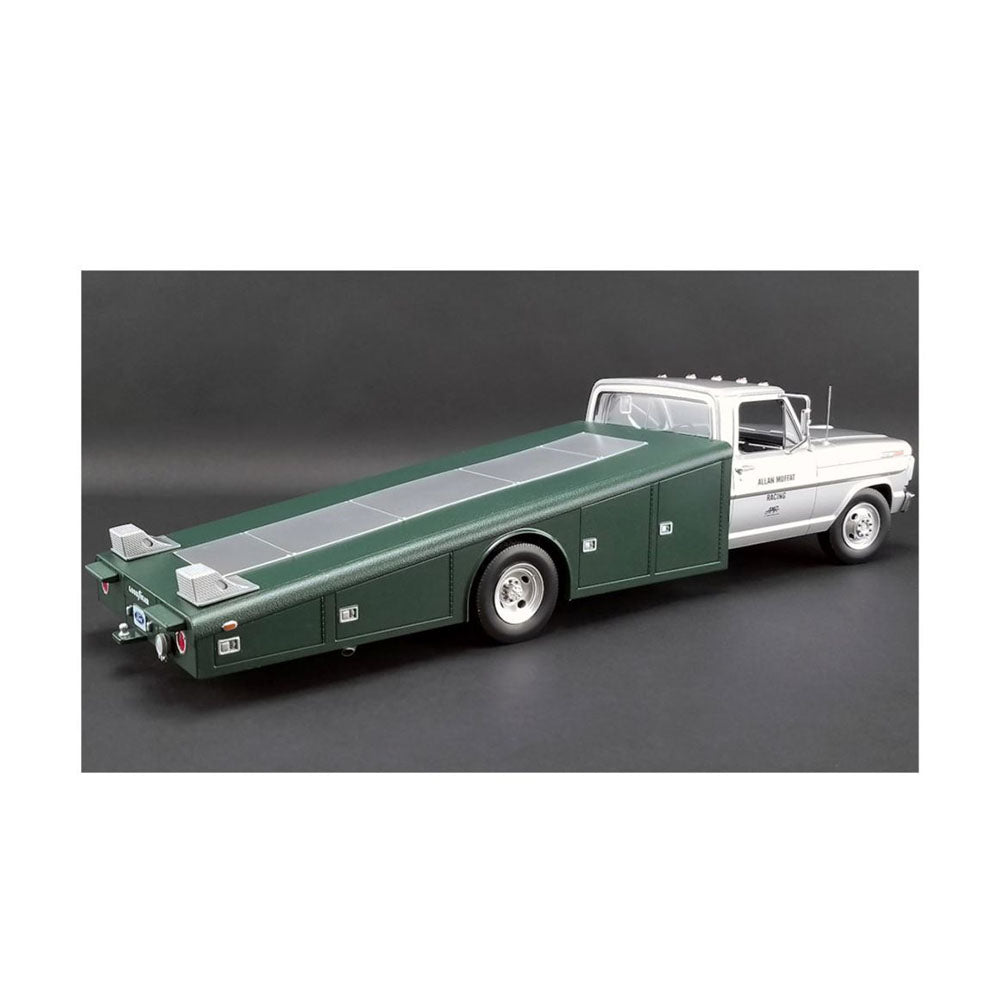 DDA 1:18 Scale #33 Brut 1970 Ford F-350 Ramp Truck Allan Moffat Diecast Model