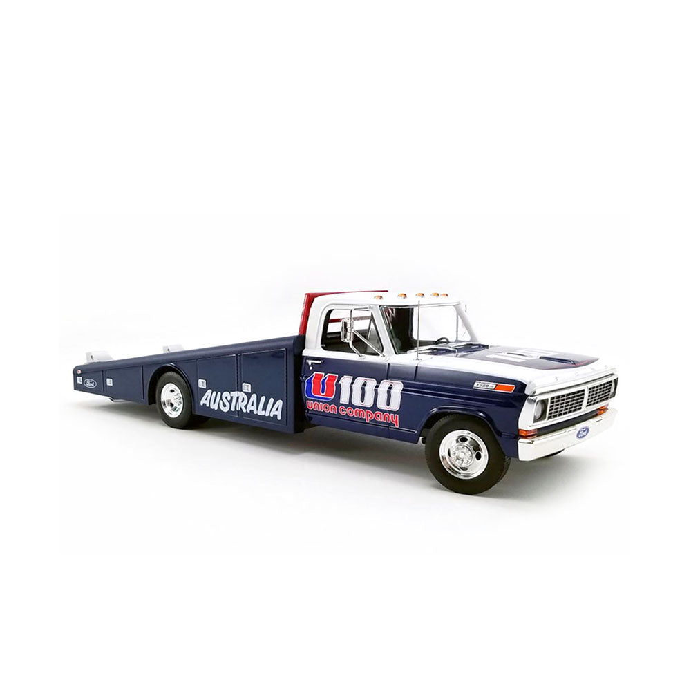 DDA 1:18 #U100 1970 Ford F-350 Ramp Truck Allan Moffat Diecast Toy Replicas