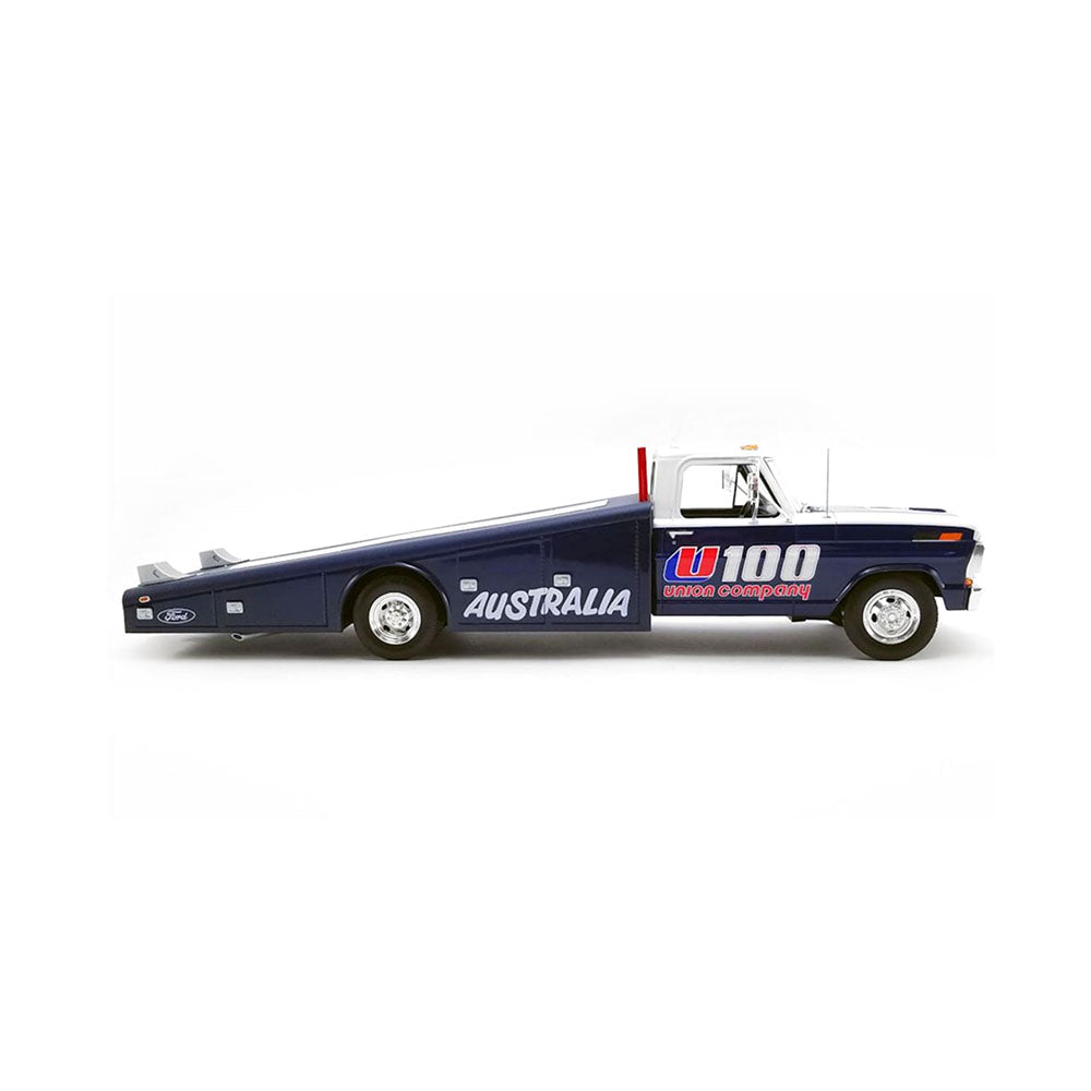 DDA 1:18 #U100 1970 Ford F-350 Ramp Truck Allan Moffat Diecast Toy Replicas