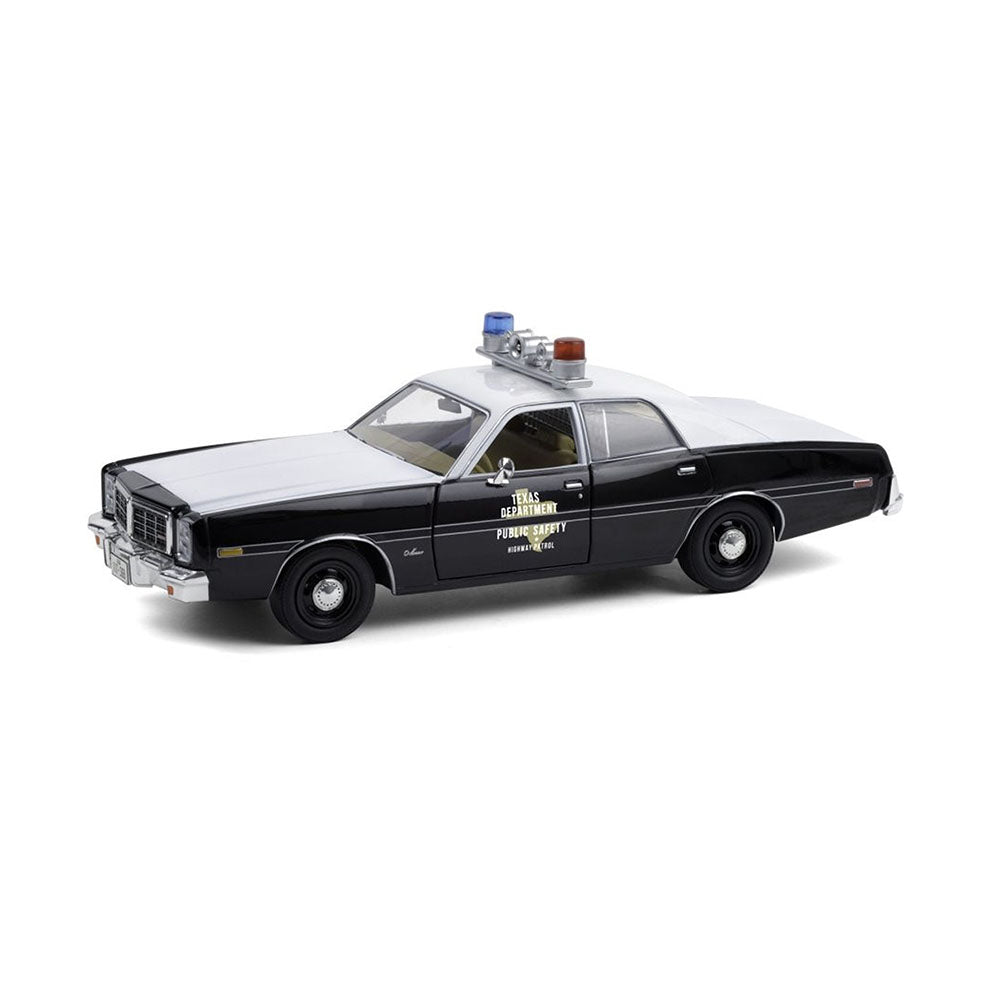 Greenlight 1:24 Dodge Monaco Texas Highway Patrol Hot Pursuit 1977 Diecast Model