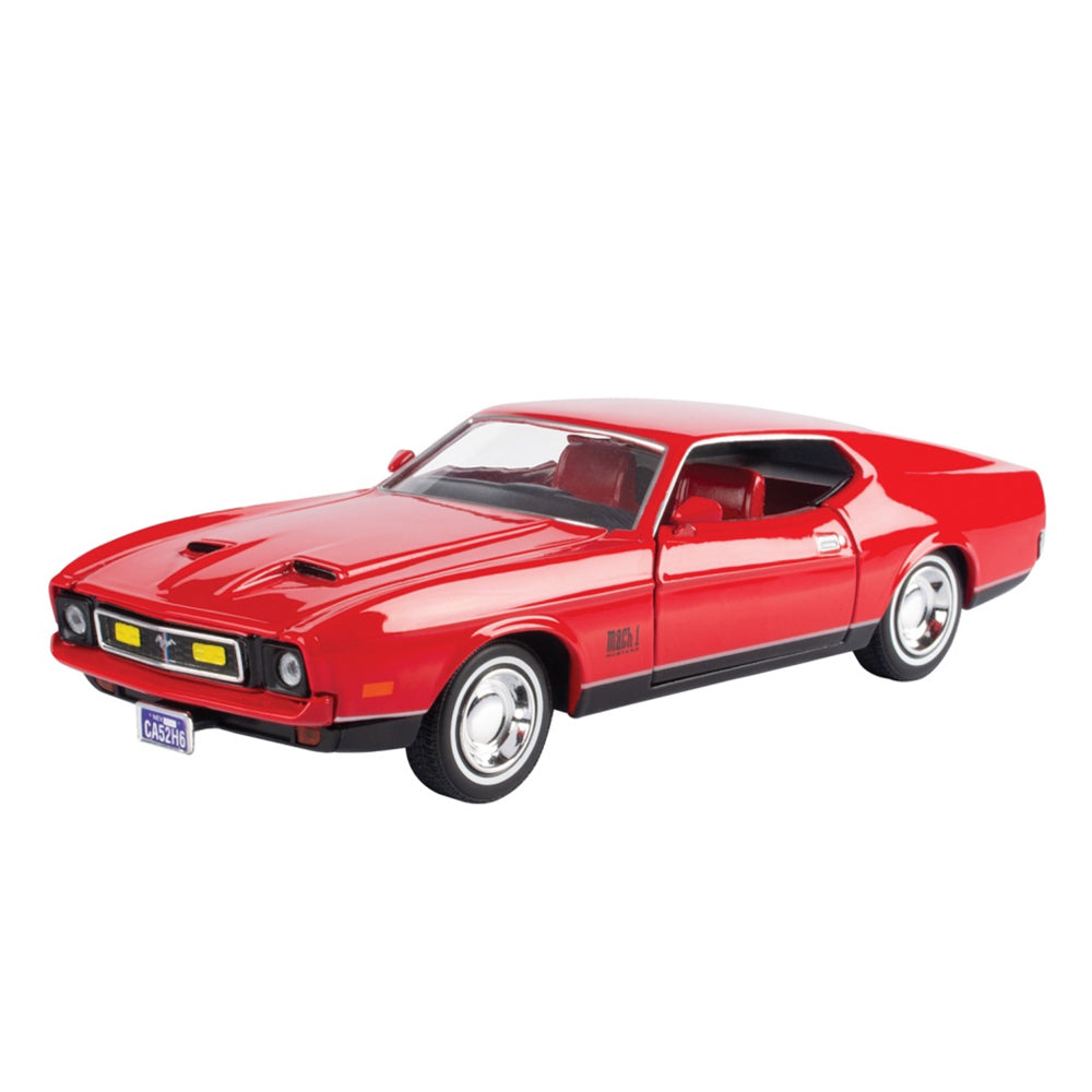 Motormax 1:24 Scale 1971 Ford Mustang Mach 1 Car Diamonds Are Forever James Bond