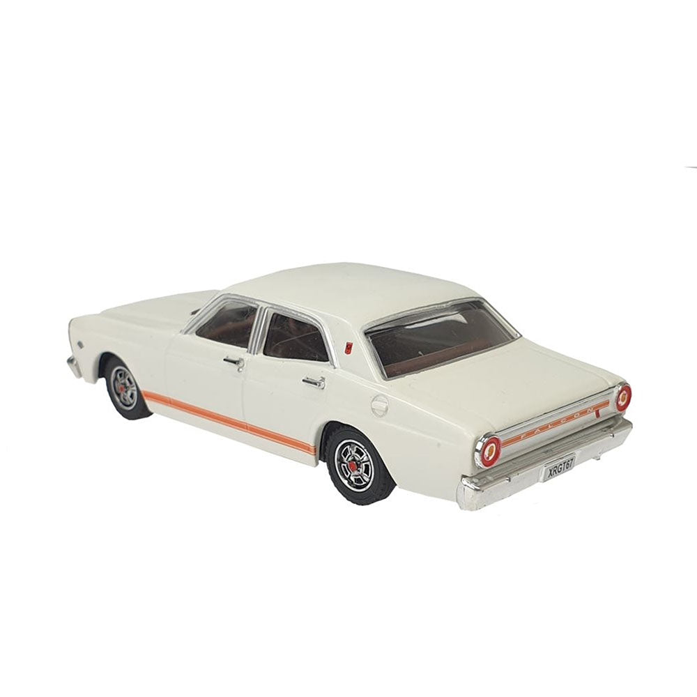 DDA 1:43 Scale Avis White 1967 Ford Falcon XR GT Diecast Car Model Toy Replicas