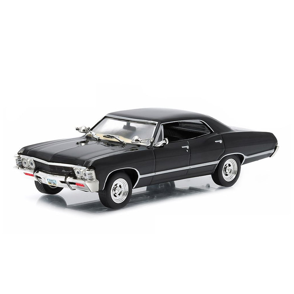 Greenlight 1:43 Scale 1967 Chevrolet Impala Sport Sedan Black Diecast Vehicle