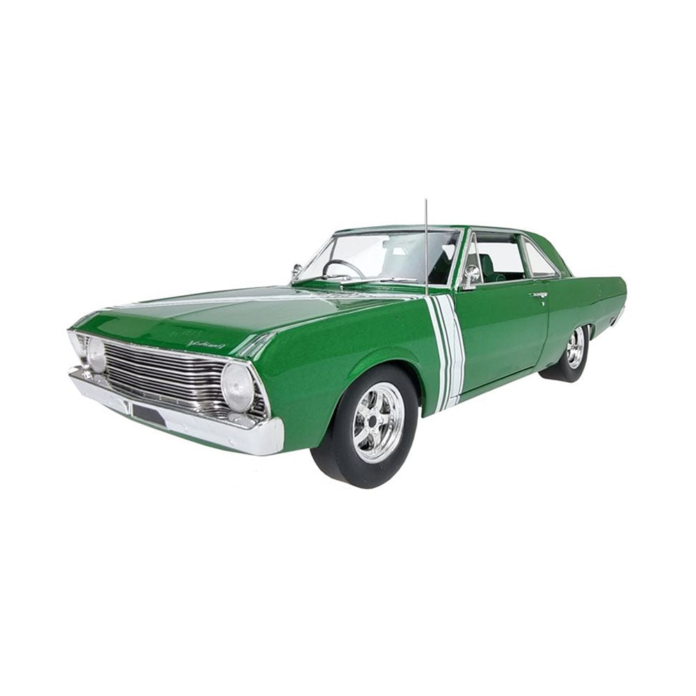 DDA 1:18 Scale Green Metallic 1969 Chrysler Valiant VF Diecast Vehicle Model Toy