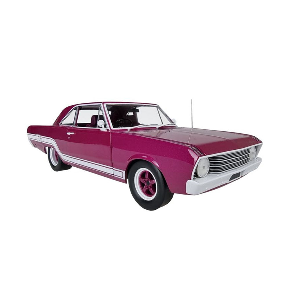 DDA 1:18 Scale Magenta Metallic 1969 Chrysler Valiant VF Diecast Toy Car Model