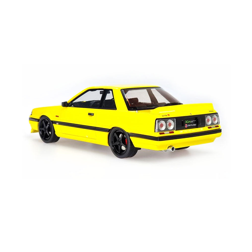 DDA 1:18 Scale HR 31 Nissan Skyline Yellow Resin Model Car Toy Collectible