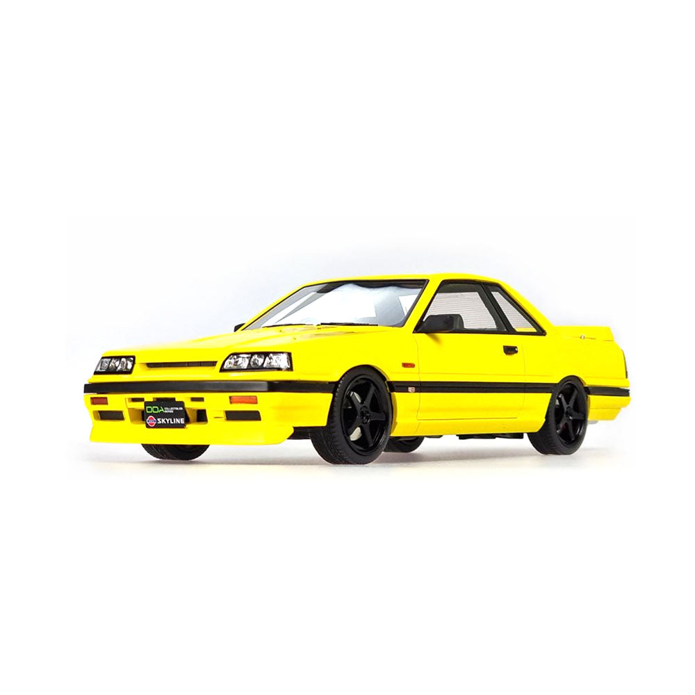 DDA 1:18 Scale HR 31 Nissan Skyline Yellow Resin Model Car Toy Collectible