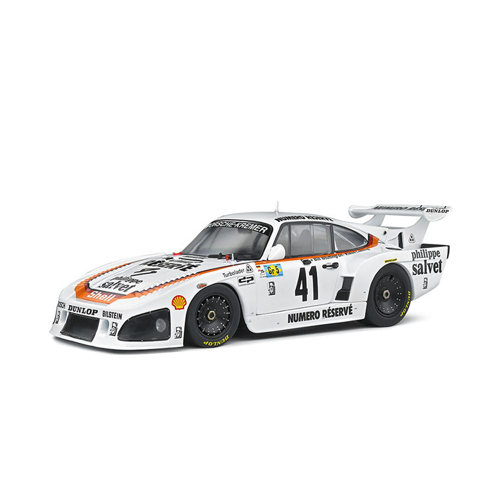 Solido 1:18 Scale #41 Porsche 935 K3 Winner Diecast Racing Car Toy Model Gift