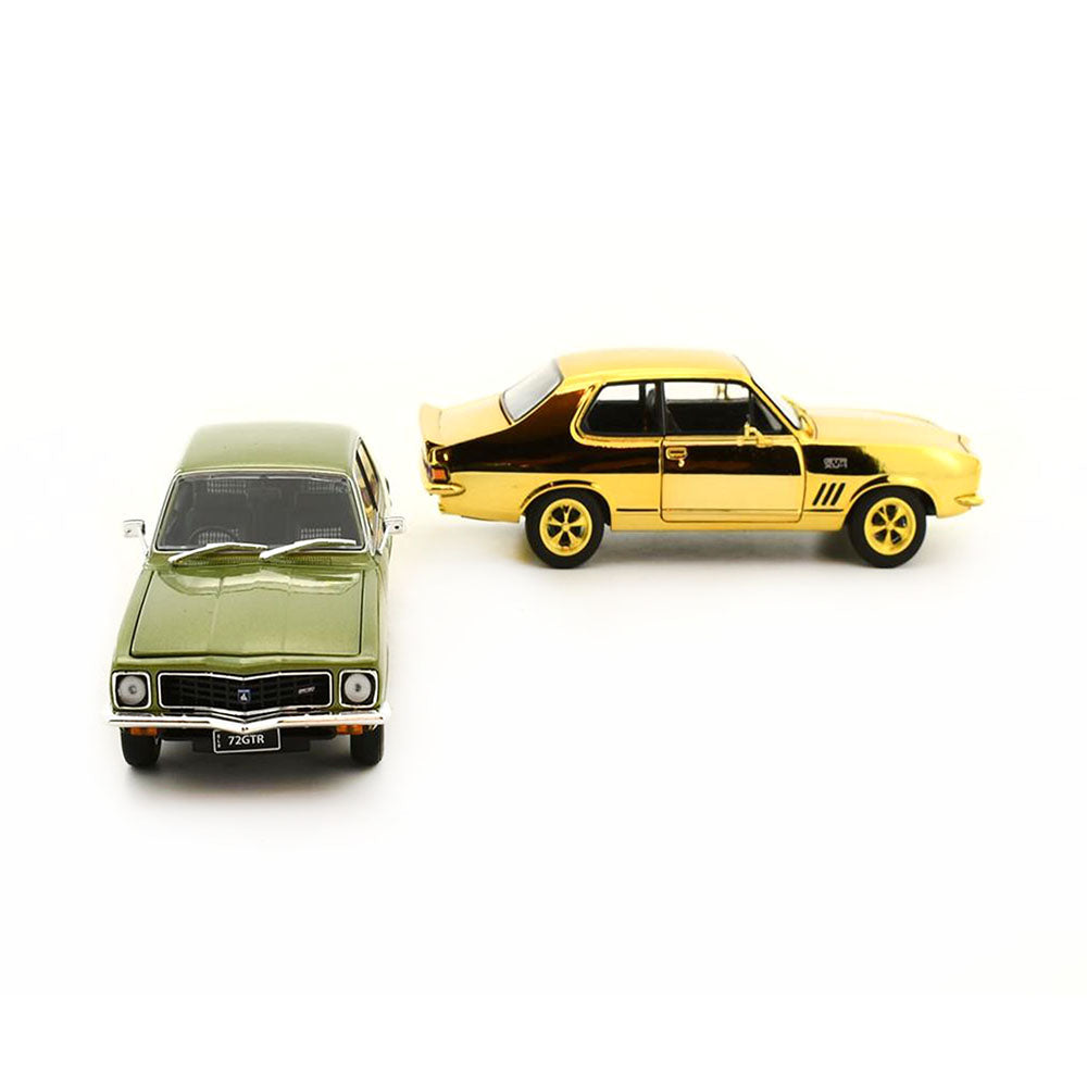 DDA 1:24 Scale 1972 Holden LJ Torana Green LJ GTR Gold LJ GTR XU1 50th Anniversary Set