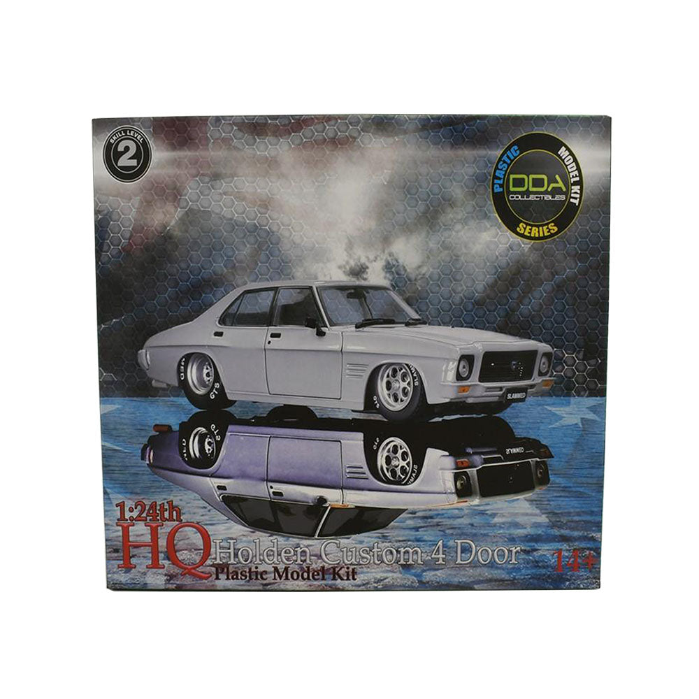 DDA 1:24 HQ Holden Slammed Custom 4 Door Monaro Plastic Car Model Toy Kit