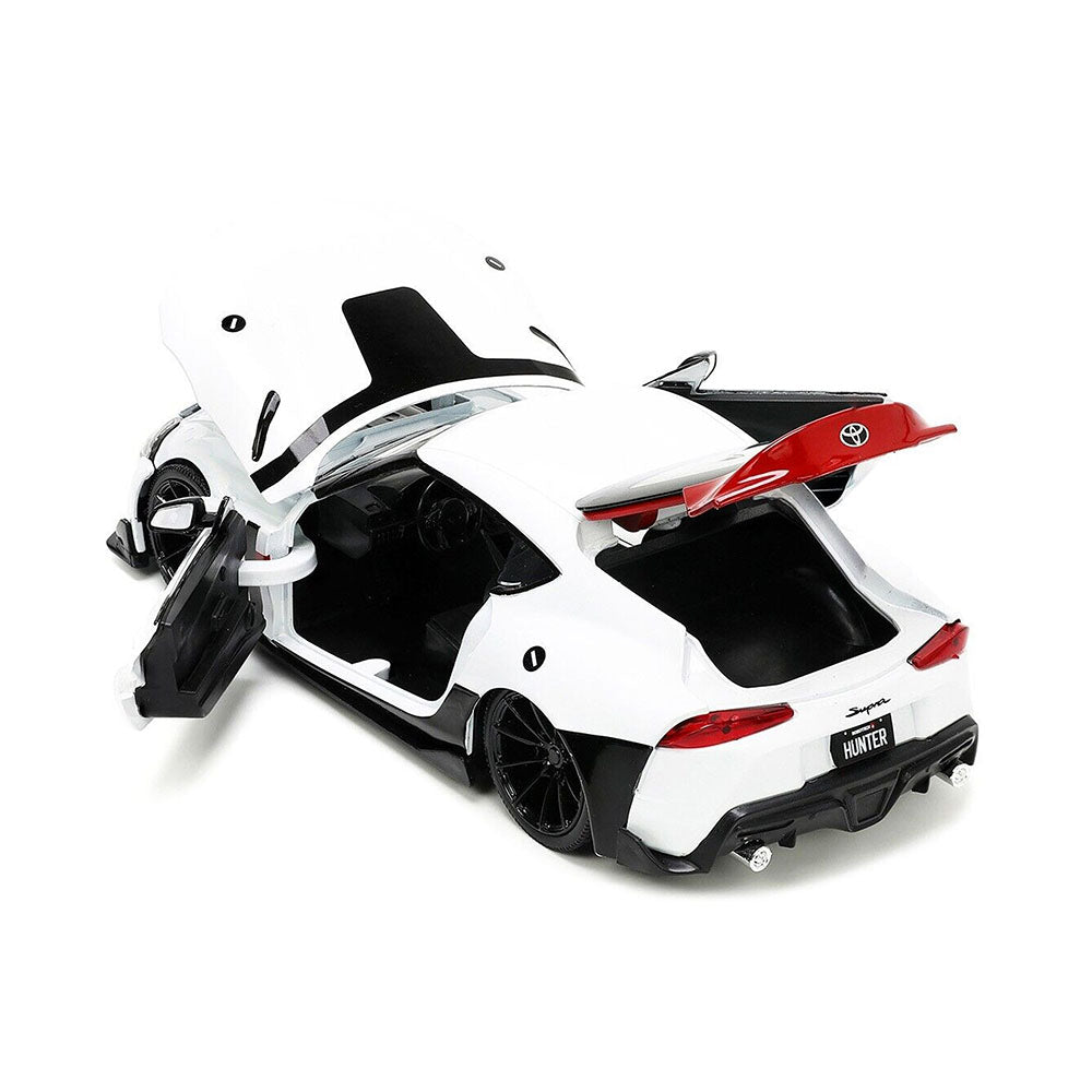 Jada Toys Hollywood Rides 1:24 Robotech Rick Hunter 2020 Toyota Supra Model Toy