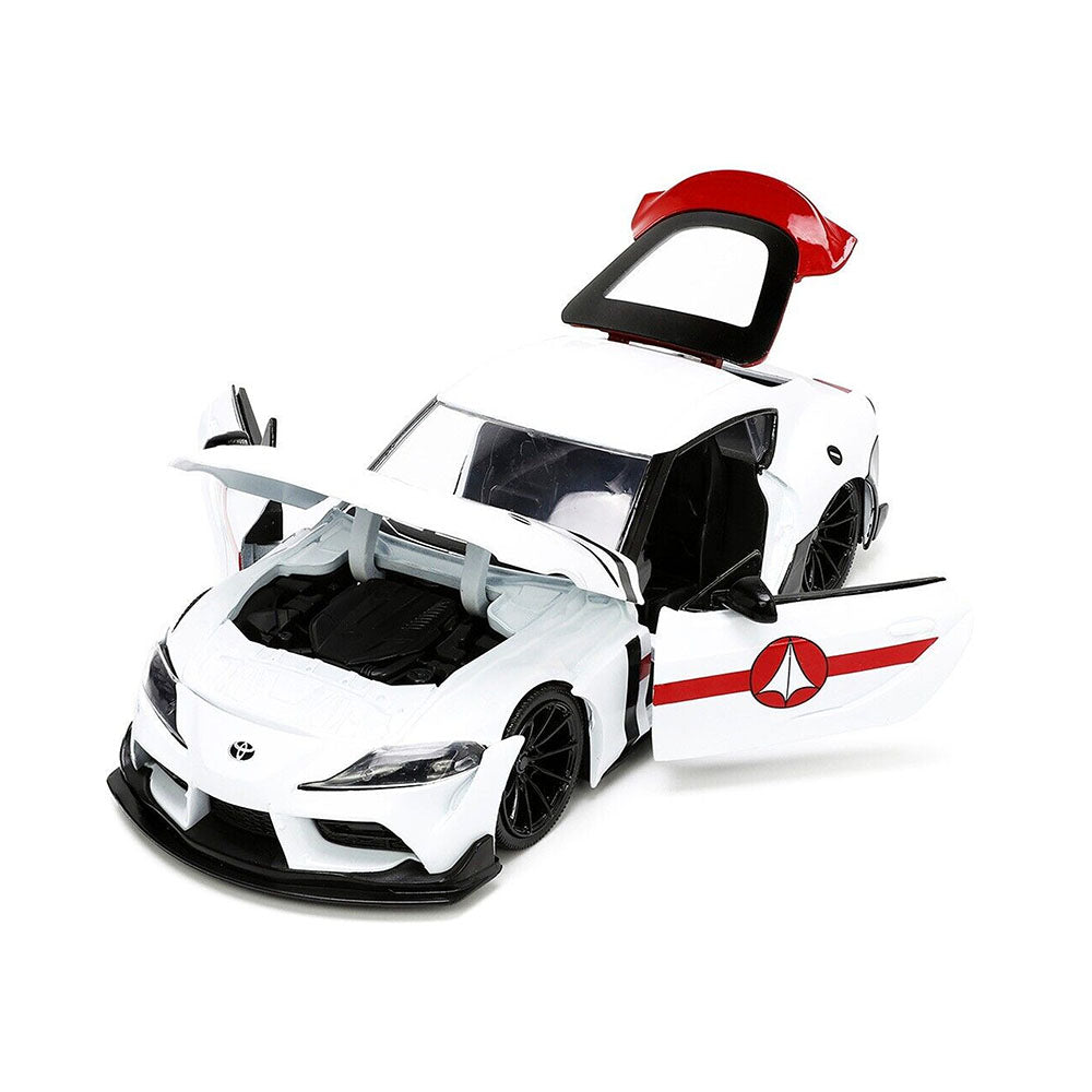 Jada Toys Hollywood Rides 1:24 Robotech Rick Hunter 2020 Toyota Supra Model Toy
