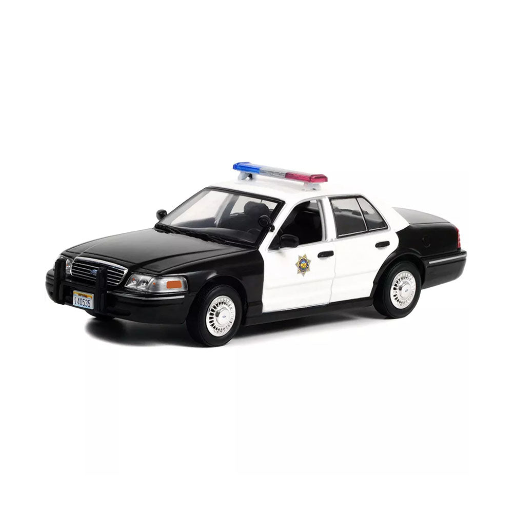 Greenlight 1:24 Scale 1998 Ford Crown Victoria Police Interceptor Reno 911 Diecast Car