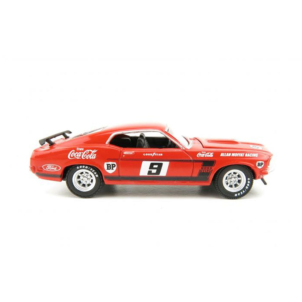 DDA 1:64 Scale Allan Moffat Coca Cola #9 1969 Trans Am Mustang Diecast Car Model