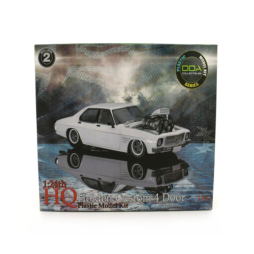 DDA 1:24 Scale HQ Holden Slammed Blown 4 Door Sealed Body Plastic Model Toy Kit