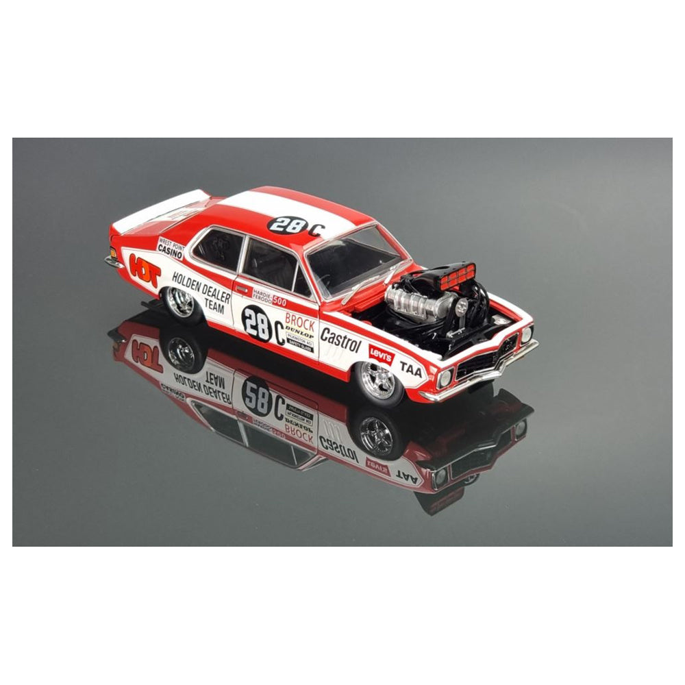 DDA 1:24 Scale Holden #28C 1972 LJ Torana Brock Drag Car Diecast Model