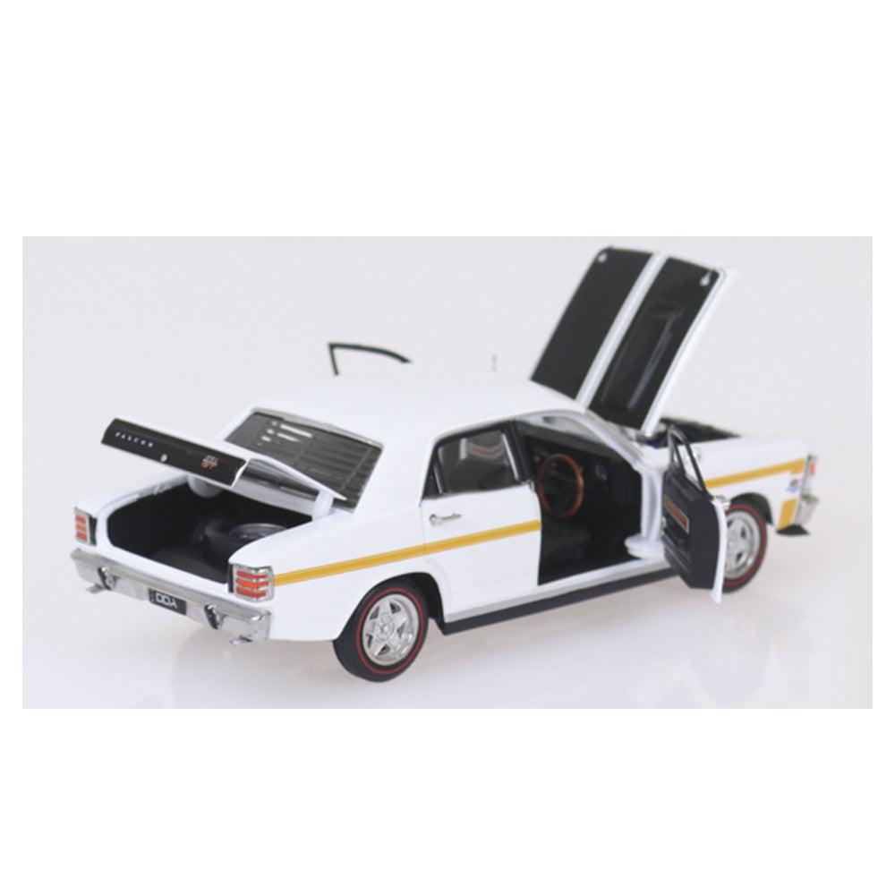 DDA 1:32 Scale Ford XW Gtho Phase II White Diecast Vehicle Model