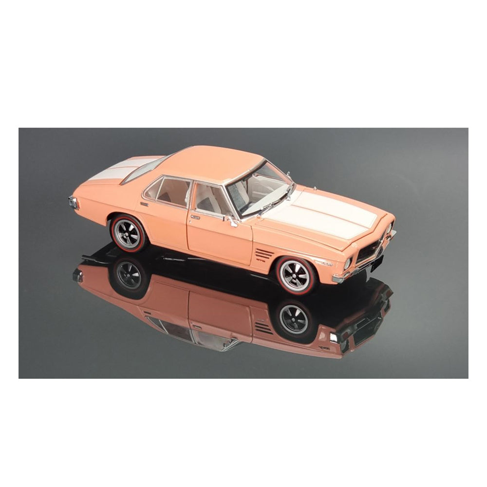 DDA 1:24 Scale Holden HQ GTS Monaro Light Tangerine White Stripes Diecast Model