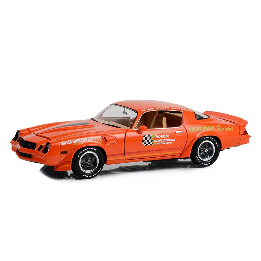 Greenlight 1:18 Scale 1980 Chevrolet Camaro Z28 Orange Diecast Car Model