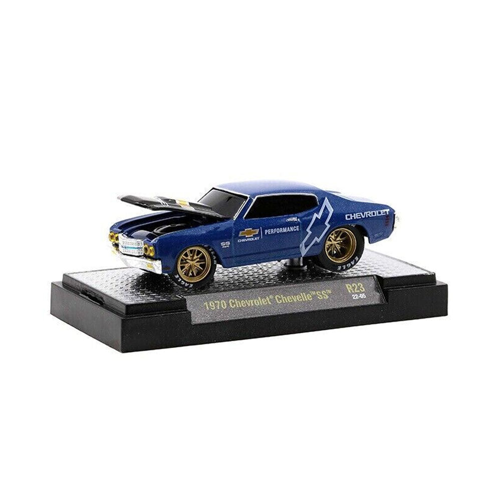 M2 Machines 1:64 Scale 1970 Chevrolet Chevelle SS Diecast Model Car Toy