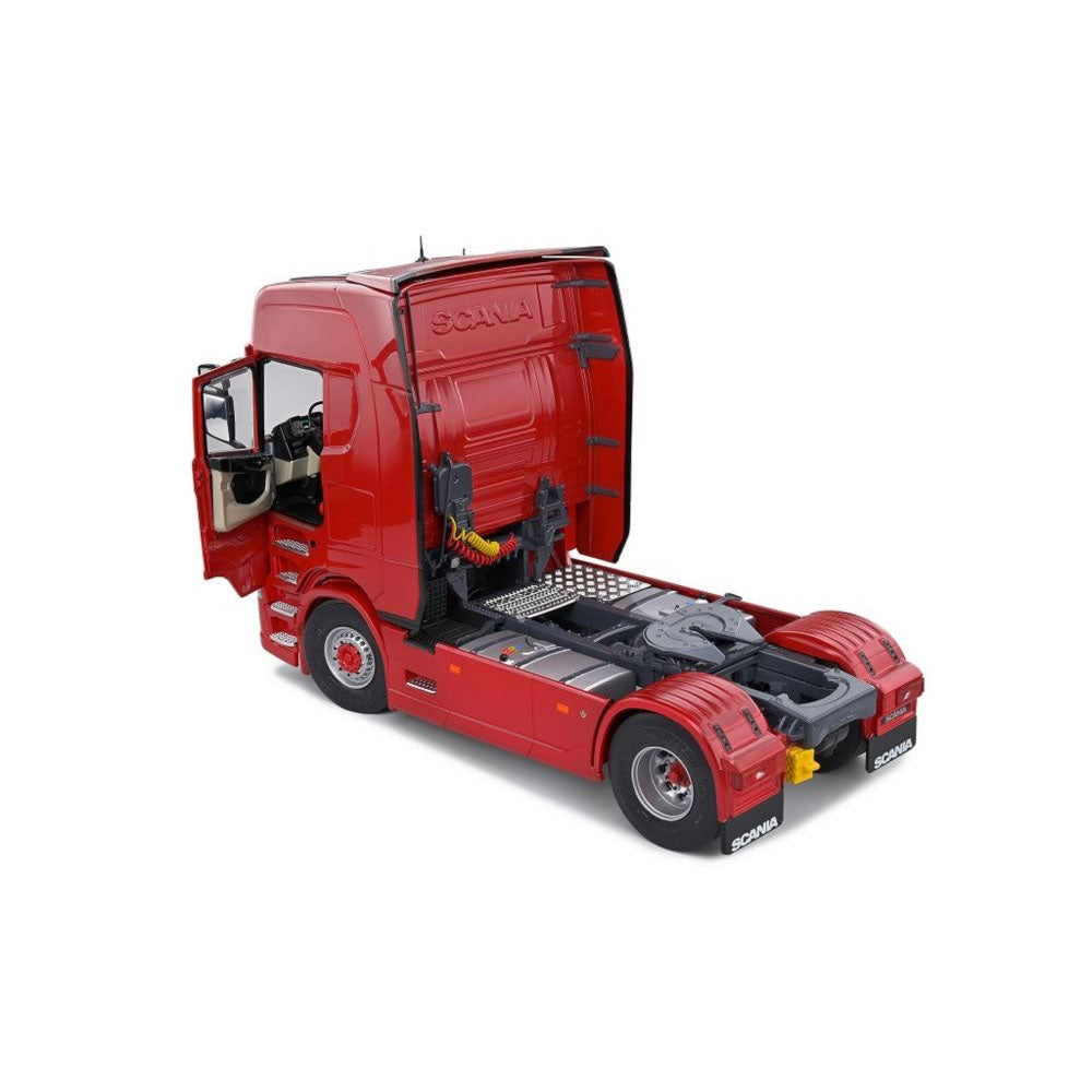 Solido 1:24 Scale Scania 580S Highline Spicy Red Semi Truck Diecast Toy